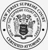 New Jersey Supreme Court Certified Attorney | Seal of the Supreme Court of New Jersey